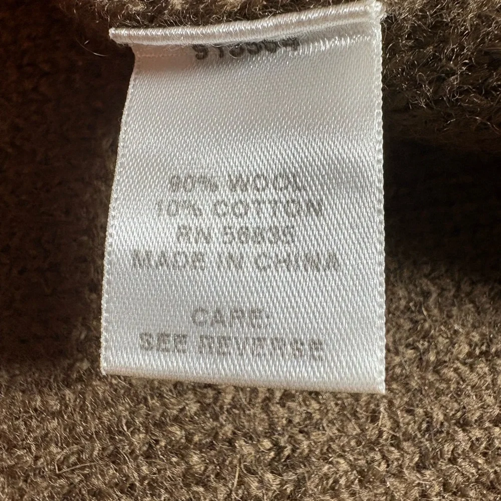 Cabela's Rich Brown Knit Sweater - Picture 4 of 11